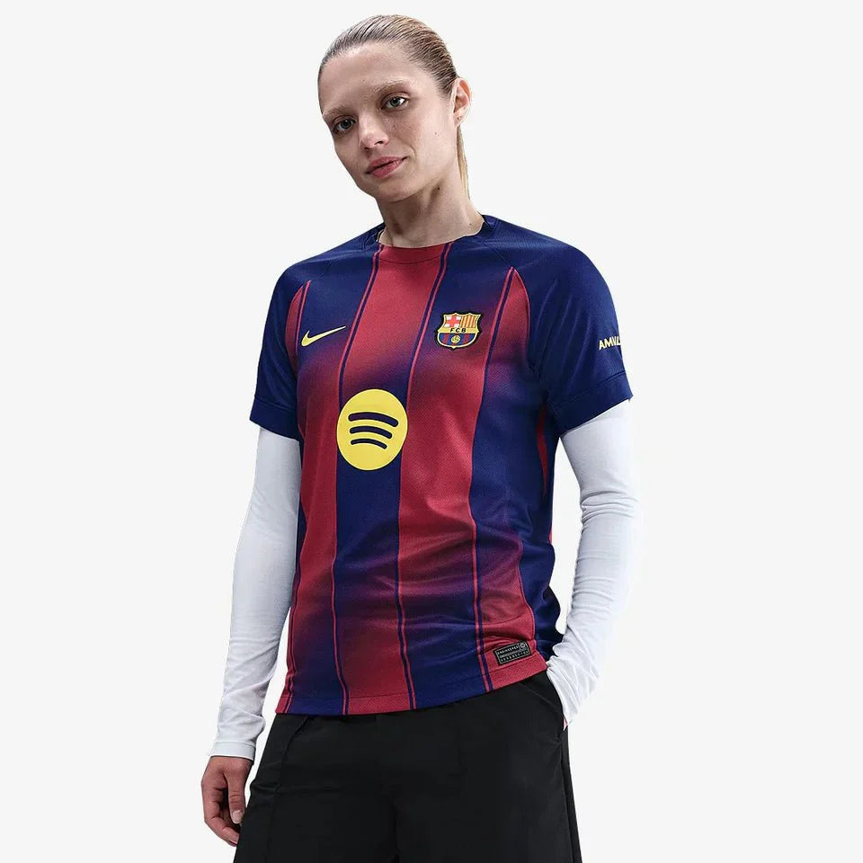 Barcelona Home 25/26 Feminina Nike - Grená