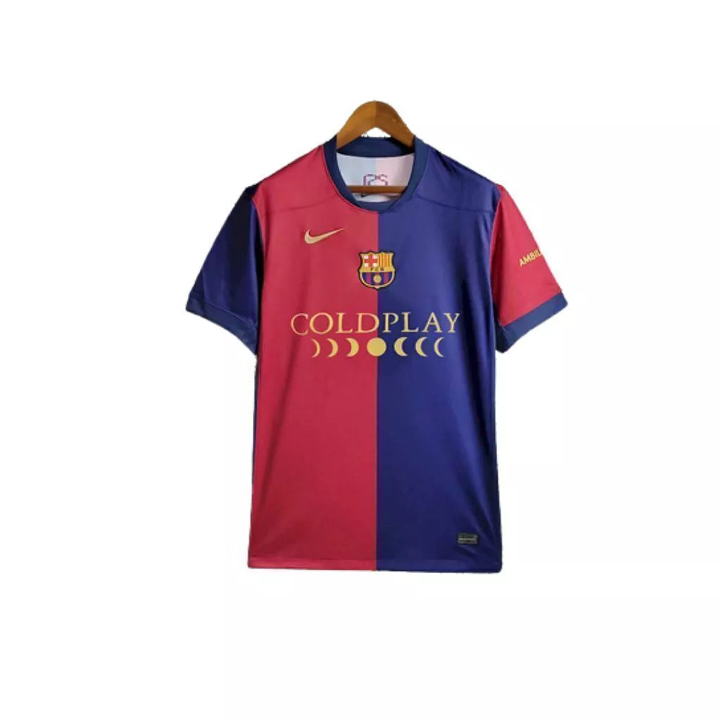 Barcelona Home Coldplay 24/25 Torcedor Nike - Grená
