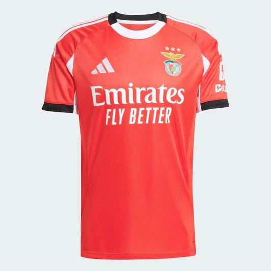 Benfica Home 25/26 Torcedor Adidas - Vermelho