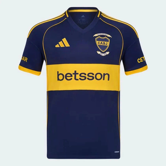 Boca Juniors Home 25/26 Torcedor Adidas - Azul e Amarelo