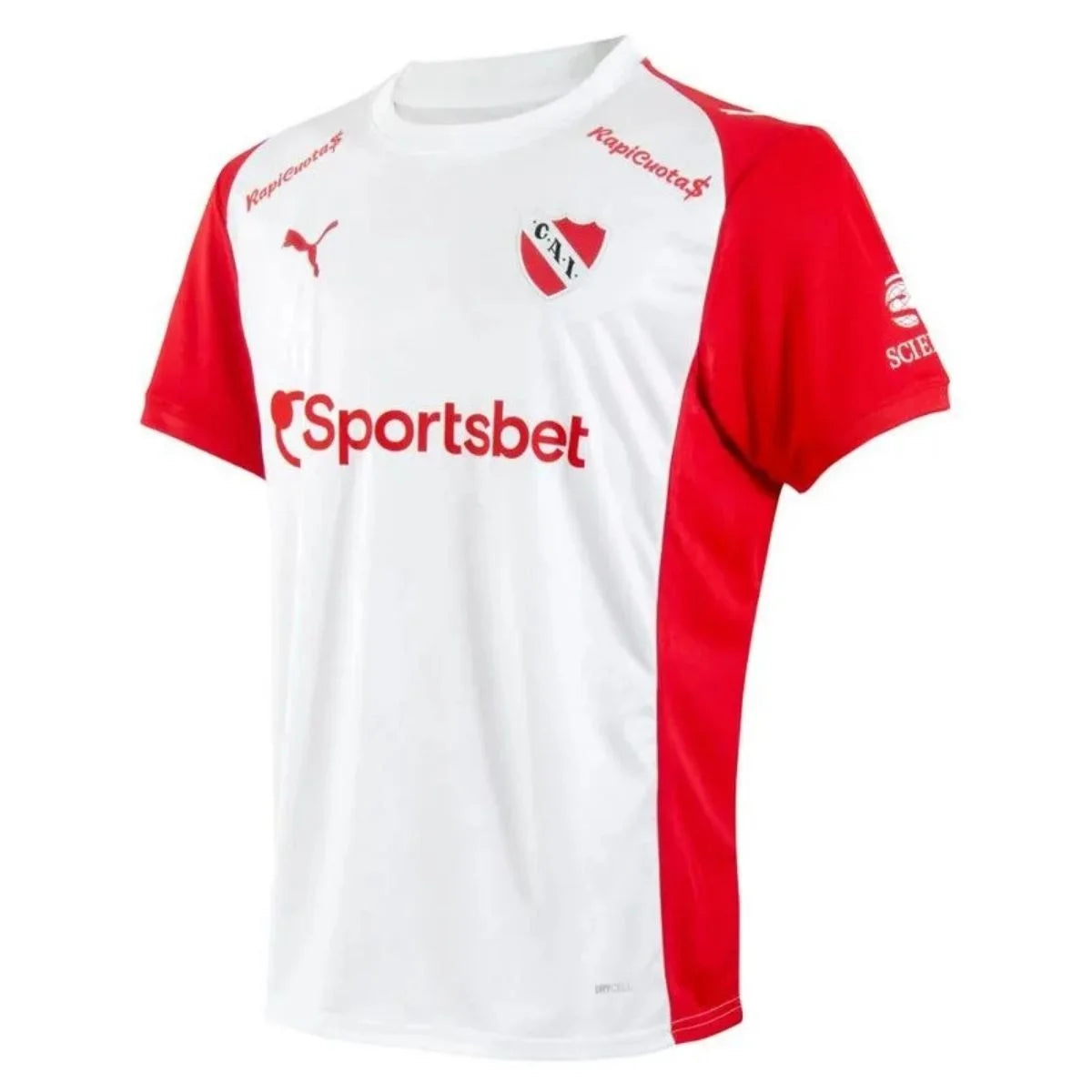 Independiente Away 26/27 Torcedor Puma - Branco e Vermelho
