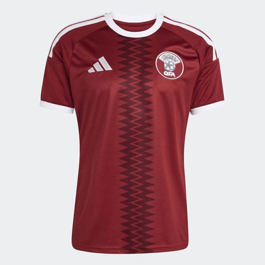 Qatar Home 26/27 Torcedor Adidas  - Vinho