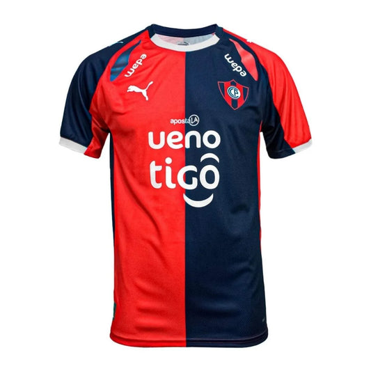Cerro Porteño Home 26/27 Torcedor Puma - Vermelho e Azul