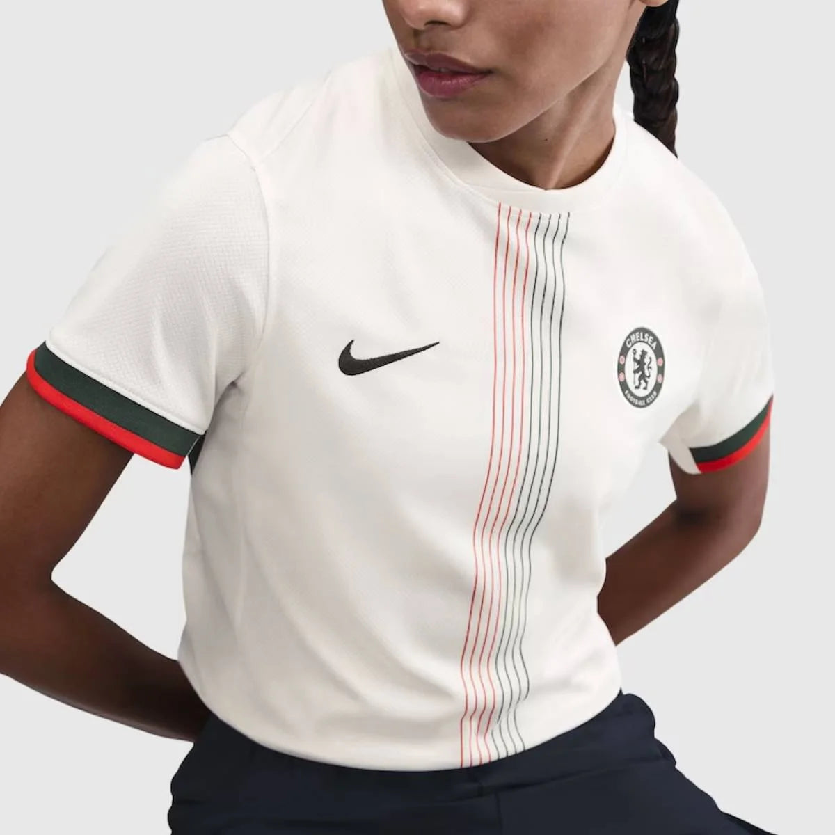 Chelsea Away 25/26 Feminino Nike - Branco