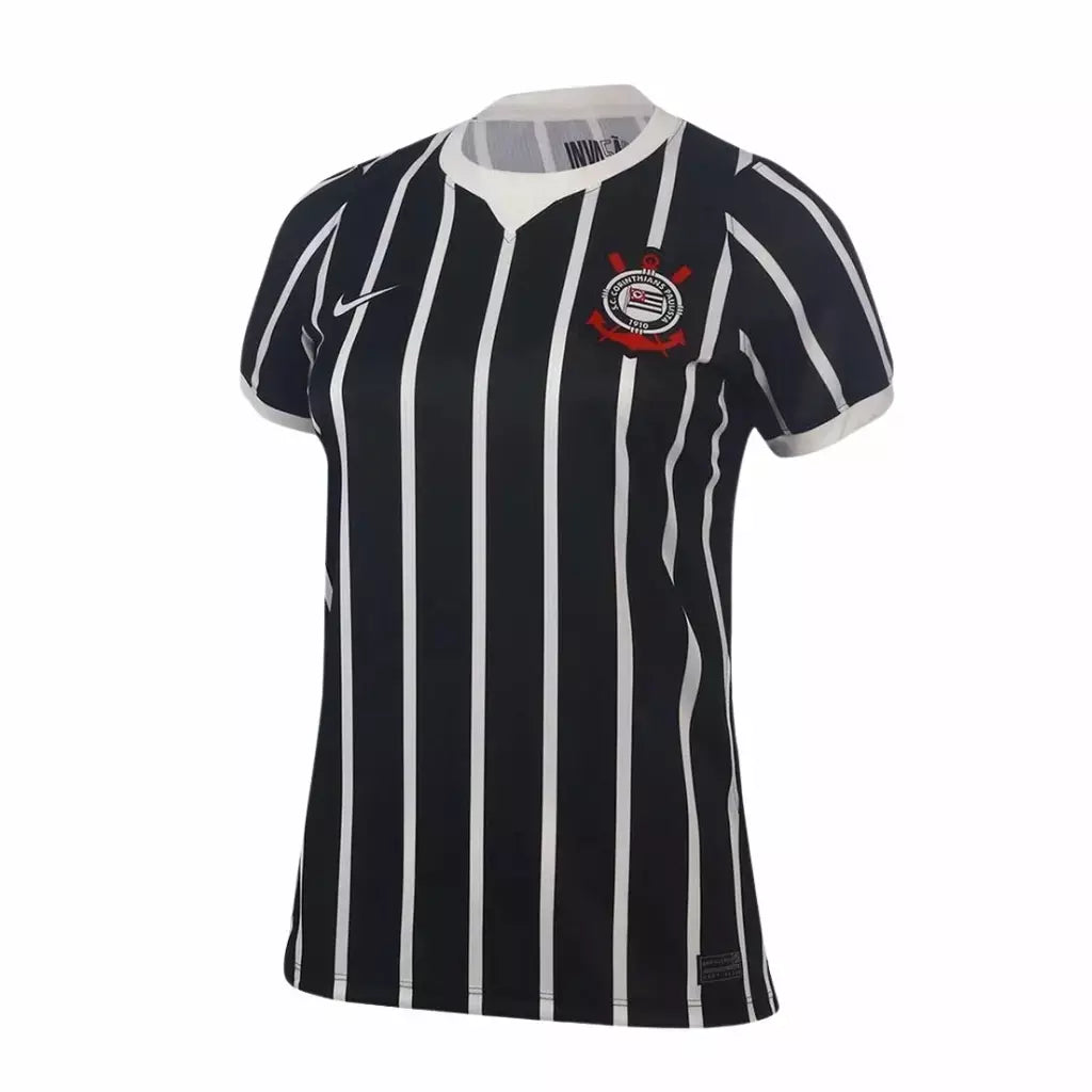 Corinthians Away 26/27 Nike Feminina - Preta e Branca