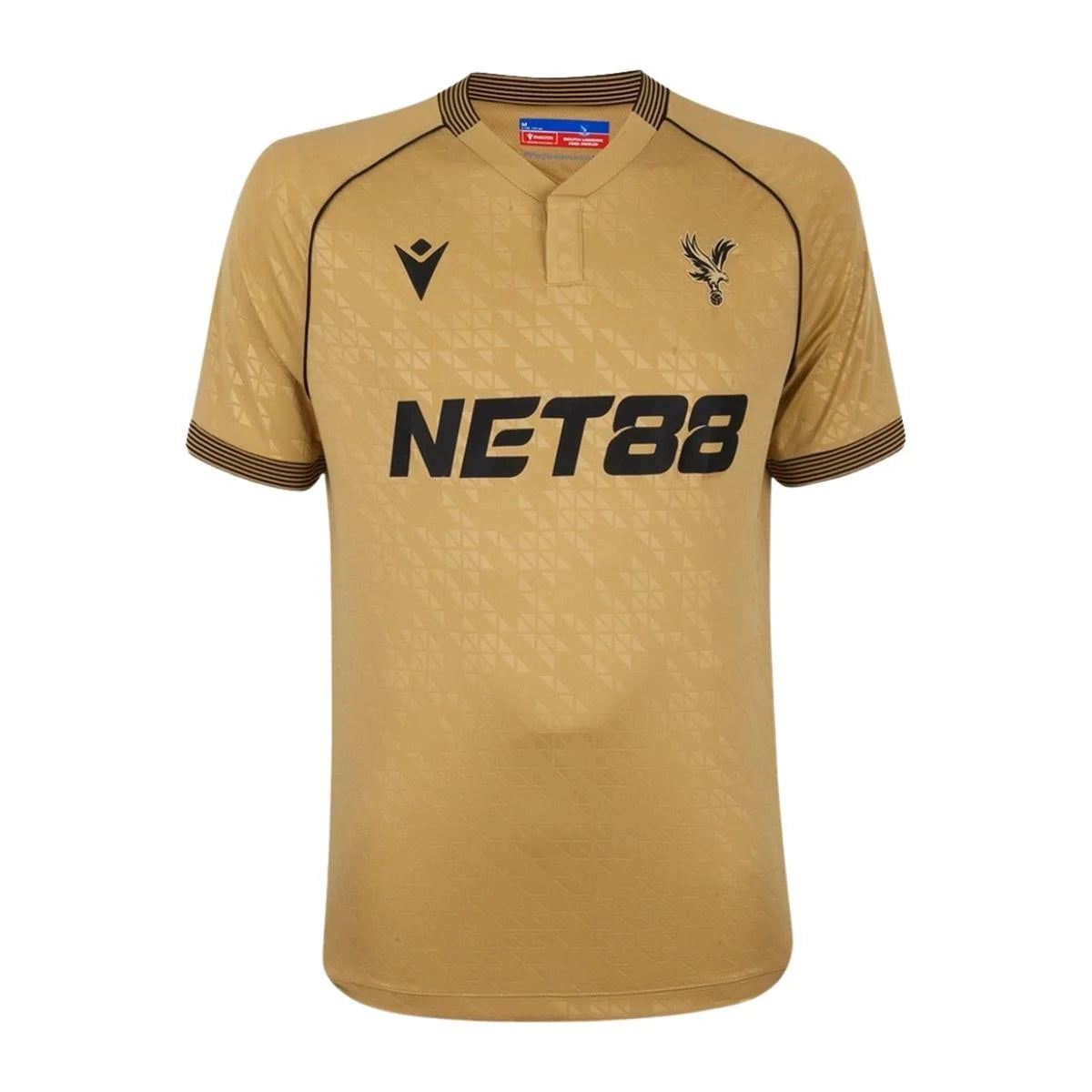 Crystal Palace Third 25/26 Macron - Dourada