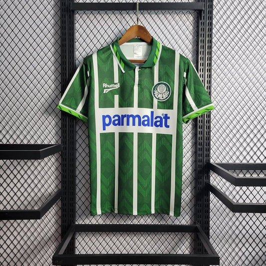 Palmeiras Retro 1996 Torcedor Rhumell Masculino - Verde Listrada