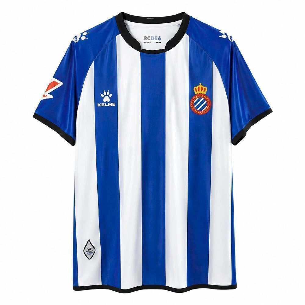 Espanyol Home 26/27 Torcedor Kelme  - Azul e Branco