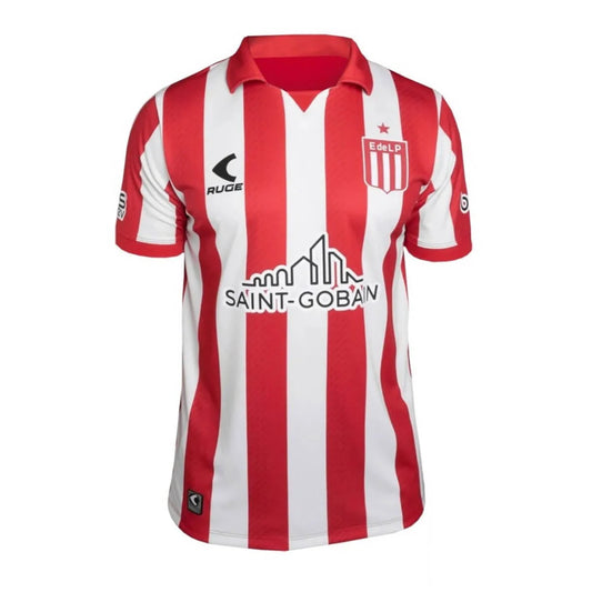 Estudiantes Home 25/26 Torcedor Ruge - Vermelho e Branco