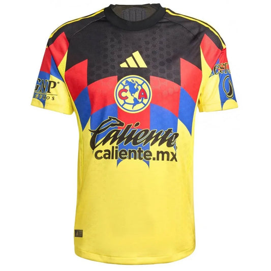 América do MX Home 25/26 Torcedor Adidas Masculino - Amarela