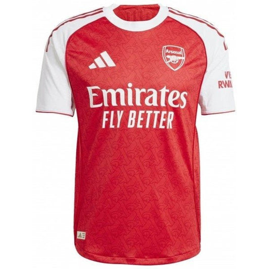 Arsenal Home 25/26 Torcedor Adidas - Vermelho e Branco