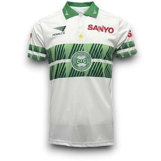 Coritiba Retrô 1996 Penalty Masculino - Branco e Verde