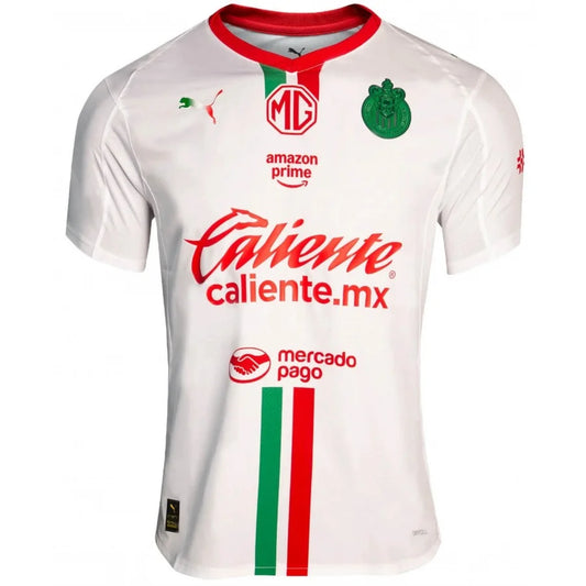 Chivas Guadalajara Away 25/26 Torcedor Puma Masculino - Branco