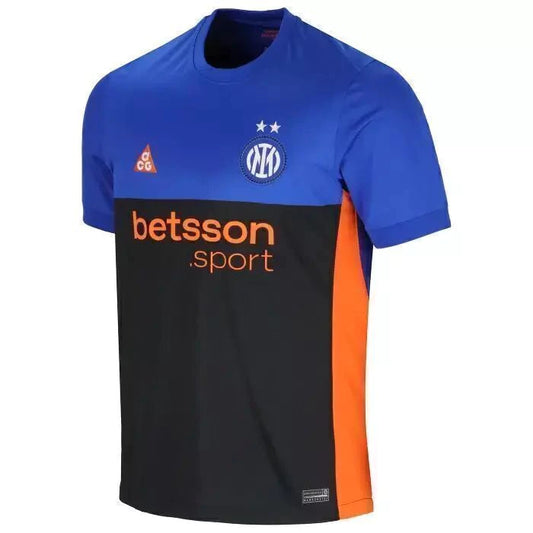 Inter de Milão Fourth 25/26 Torcedor Nike - Azul e Preto
