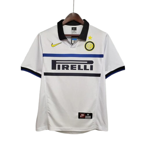 Inter de Milão Away Retrô 1998/1999 Nike - Branca