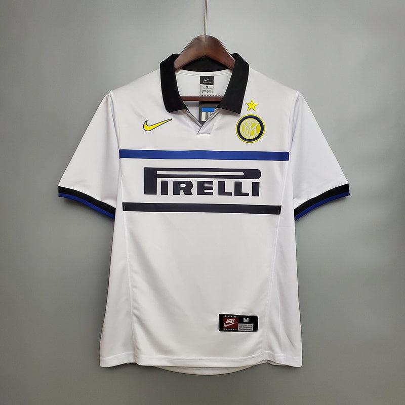 Inter de Milão Away Retrô 1998/1999 Nike - Branca