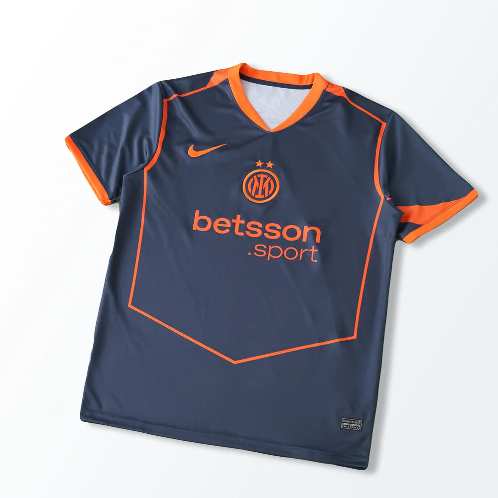 Inter de Milão Third 25/26 Torcedor Nike - Cinza