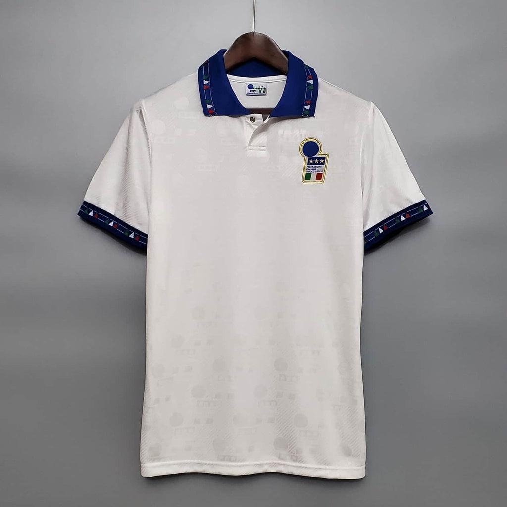 Itália Away Retrô 1994 Diadora - Branca