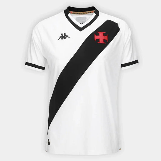 Vasco da Gama 25/26 Torcedor Kappa Masculino - Branca