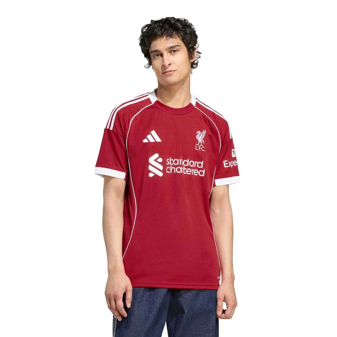 Liverpool Home 25/26 Torcedor Adidas - Vermelho