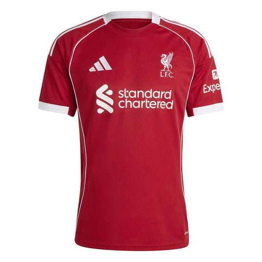 Liverpool Home 25/26 Torcedor Adidas - Vermelho