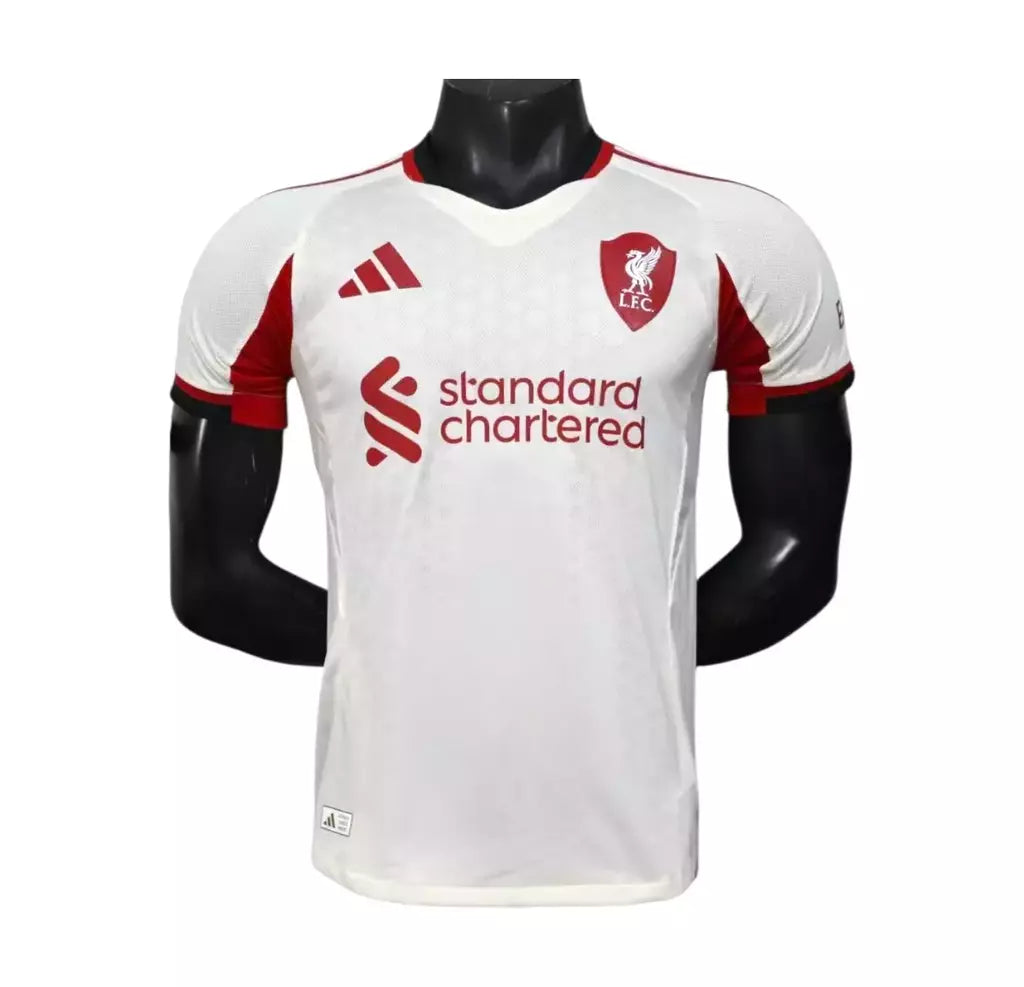 Liverpool Away 25/26 Jogador Adidas - Bege