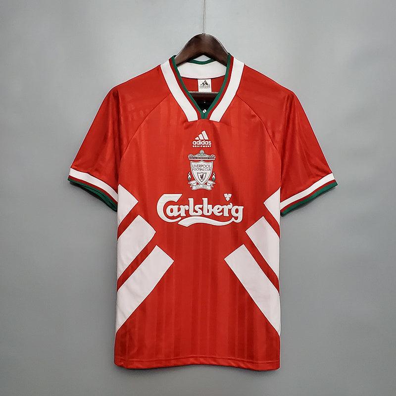 Liverpool Home Retrô 1993/1995 Adidas - Vermelha