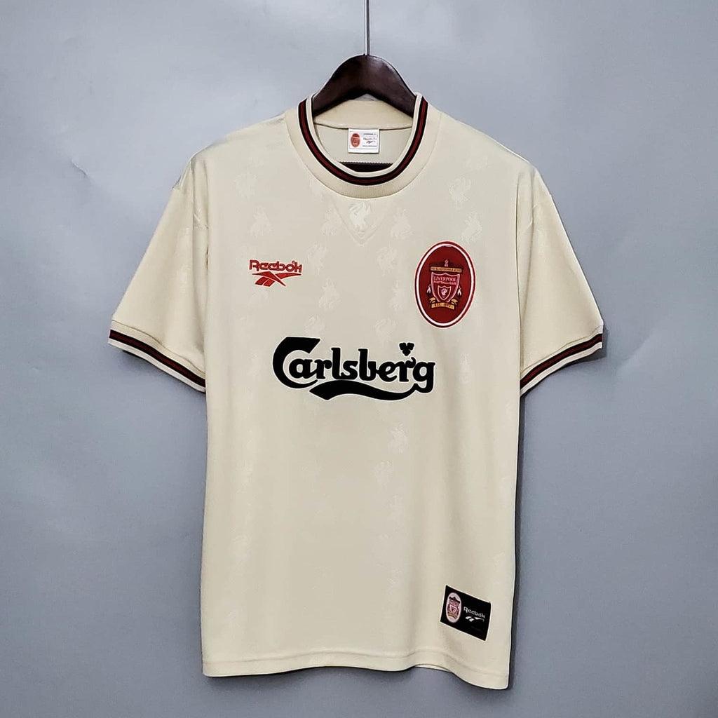 Liverpool Away Retrô 96/97 Reebok - Bege