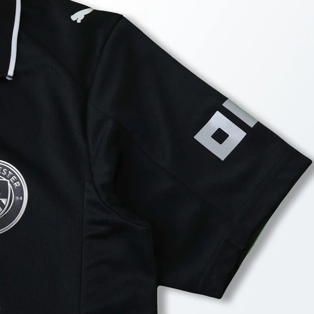 Manchester City Third 25/26 Jogador Puma  - Preta