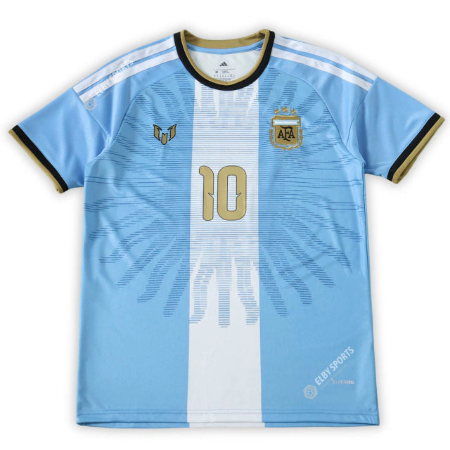 Argentina Despedida Messi 26/27 Masculino Torcedor Adidas - Branca e Azul