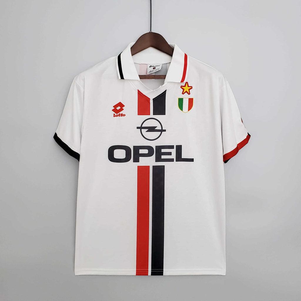 Milan Away Retrô 1995/1997 Lotto - Branca