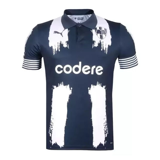Monterrey Home Super Mundial 25/26 Torcedor Puma Masculino - Azul e Branco