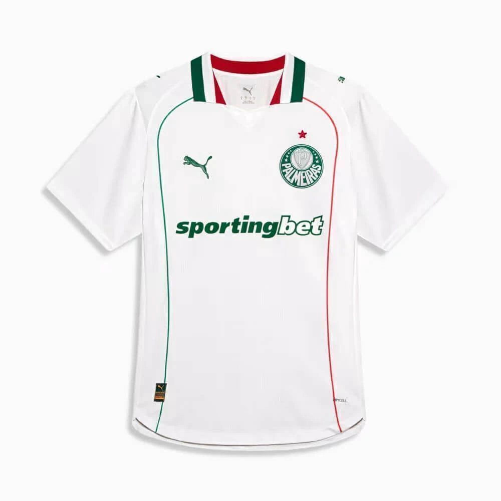 Palmeiras Away 26/27 Torcedor Masculina Puma - Branca