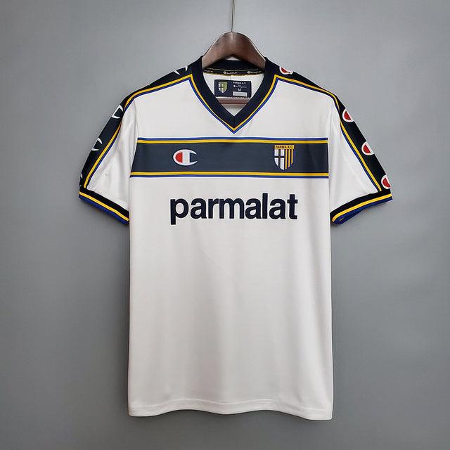 Parma Home Retrô 2002/2003 Champion - Branca