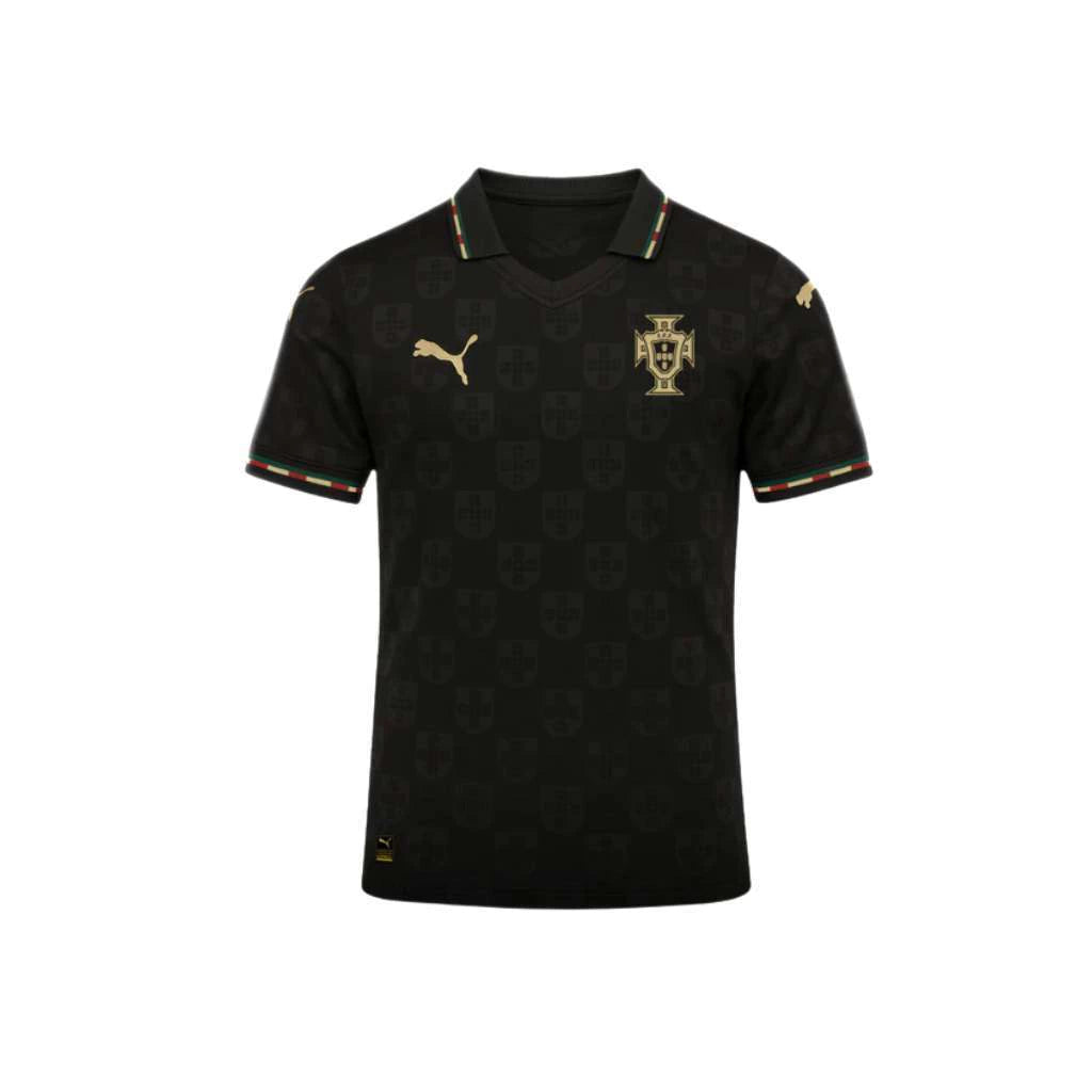 Portugal Third Pantera Negra 26/27 Masculina Torcedor Puma - Preto