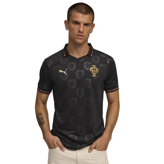 Portugal Third Especial Pantera Negra 26/27 Masculina Jogador Puma - Preto