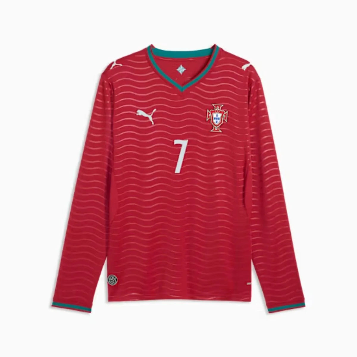 Portugal Home Manga Longa 26/27 Masculina Torcedor Puma - Vermelha