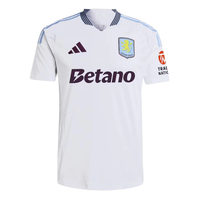 Aston Villa Away 24/25 Torcedor Adidas - Branca