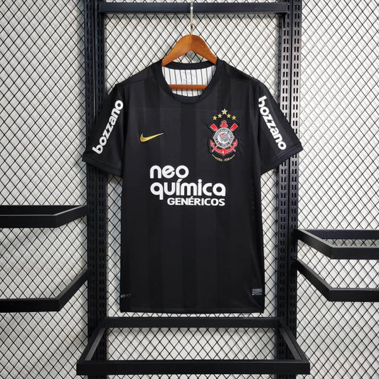 Corinthians Retrô Away 2010 Masculino Nike - Preta