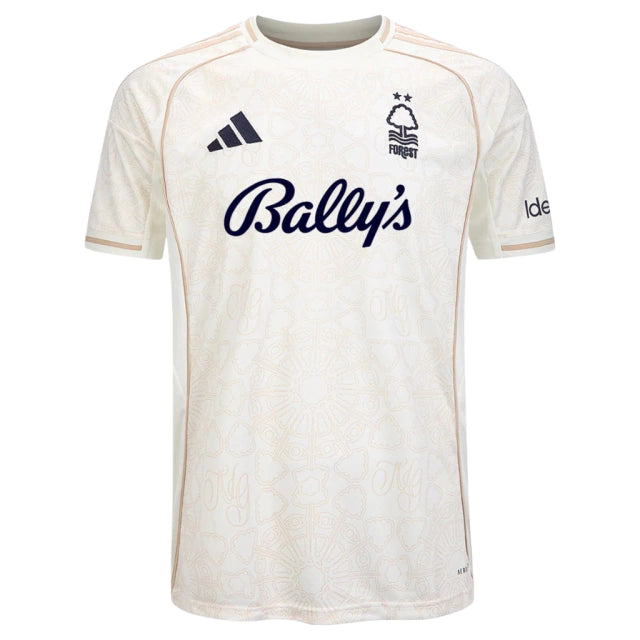 Nottingham Forest Away 25/26 Adidas - Bege