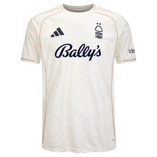 Nottingham Forest Away 25/26 Adidas - Bege