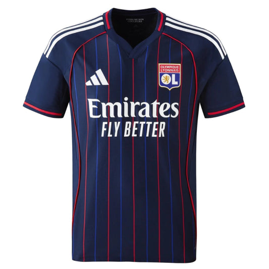 Lyon Away 25/26 Torcedor Adidas - Azul