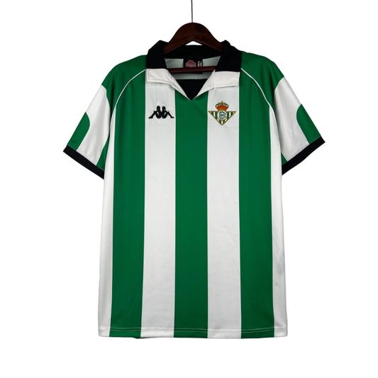 Real Betis Home Retrô 98/99 Kappa - Verde e Branco