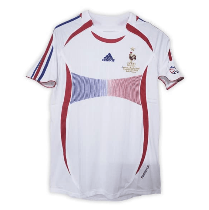 França Retro Home 2006 Masculino Adidas - Branca