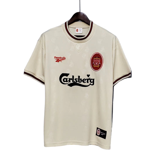 Liverpool Away Retrô 96/97 Reebok - Bege