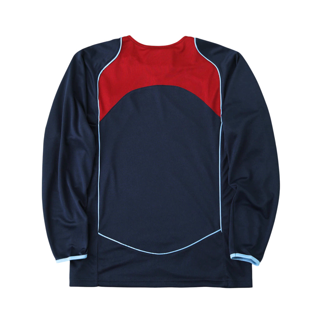 Atlético de Madrid Away Retrô Manga Longa 04/05 Nike - Azul Escuro
