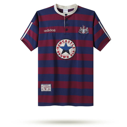 Newcastle Away Retro 95/96 Adidas - Vermelho e Azul
