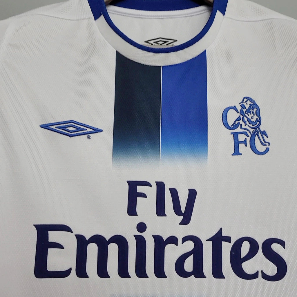 Chelsea Away Retrô 03/04 Umbro -  Branca