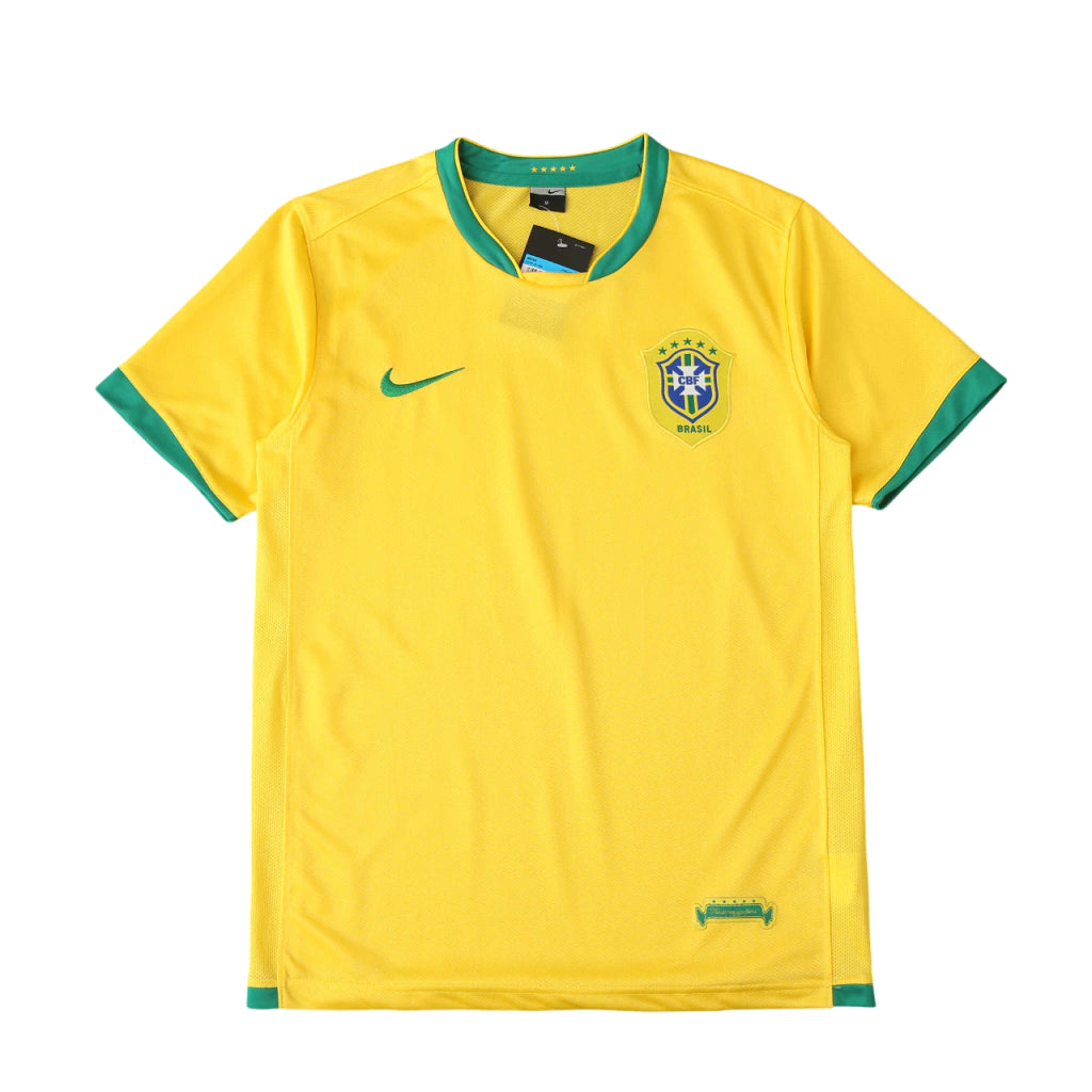 Brasil Home Retrô 2006 Nike - Amarela
