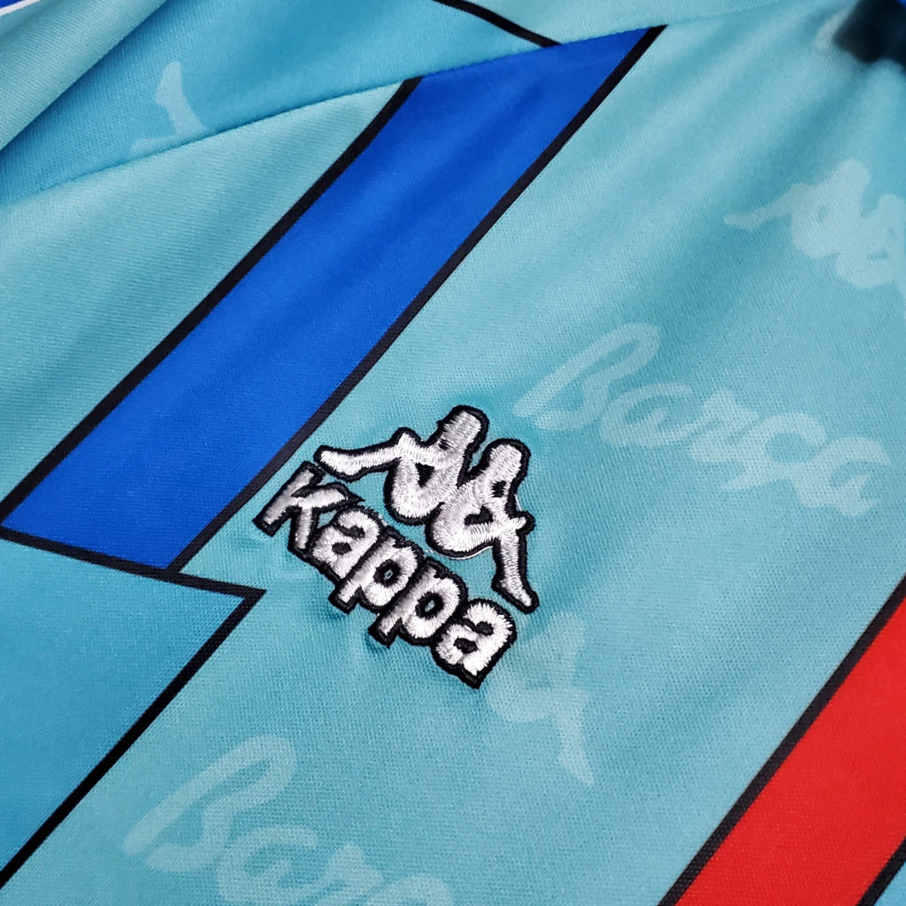 Barcelona Away Retrô 96/97 Kappa - Verde Azulado